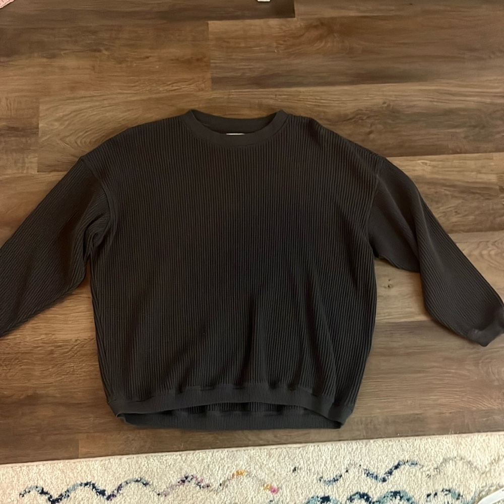 dark gray aerie crewneck